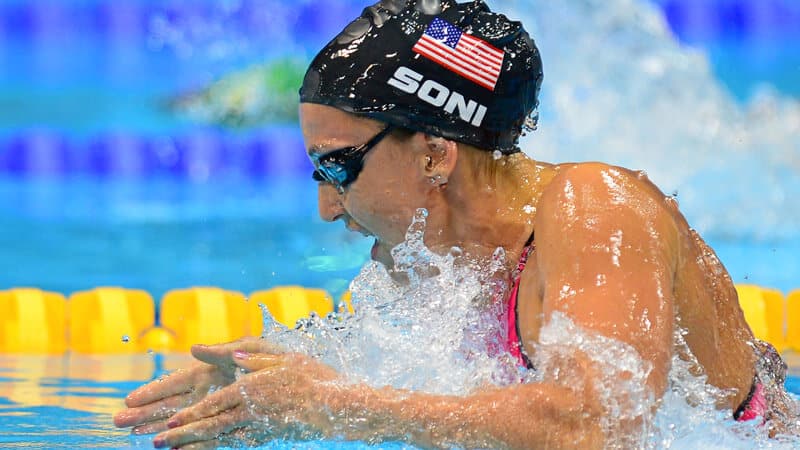 Nadadora olímpica Rebecca Soni.